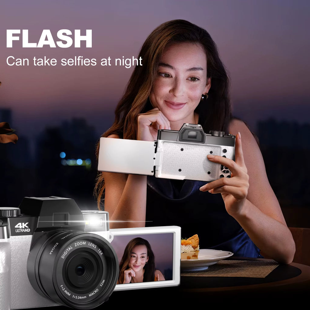 Compact Digital Photography Camera 4K